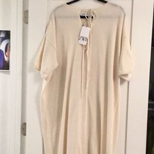 Zara long knit dress